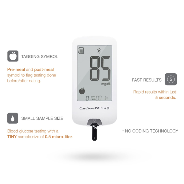 N plus Bluetooth Blood Glucose Monitor Kit - Image 3