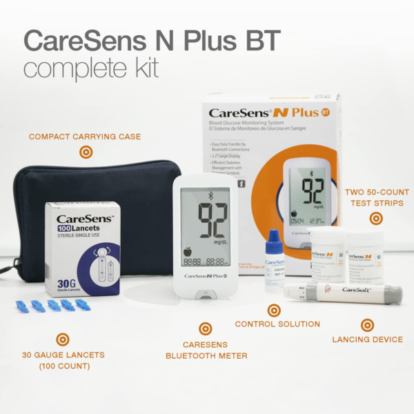 N plus Bluetooth Blood Glucose Monitor Kit - Image 7